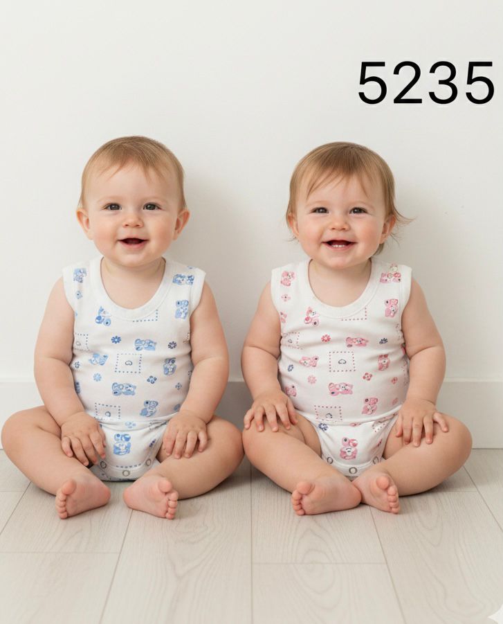 Noha - Baby Bodysuit - Soft Printed Cotton